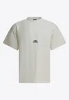 Balenciaga Sports Icon Crewneck Short Sleeve T-shirt In White