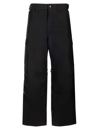 Balenciaga 3b Sports Icon Ski Cargo Trousers In Black