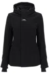 Balenciaga Women 3b Sports Icon Ski Hourglass Parka In Black