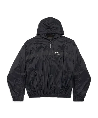 Balenciaga 3b Sports Icon Ski Tracksuit Hoodie In Black
