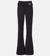 Balenciaga 3b Sports Icon Technical Leggings In Black