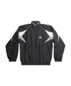 Balenciaga 3b Sports Icon Track Jacket In Black