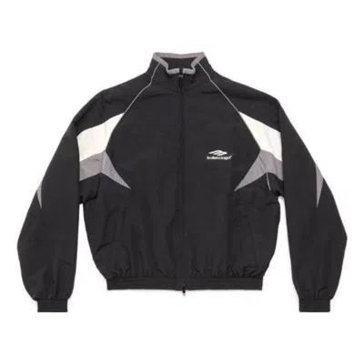 Balenciaga 3b Sports Icon Tracksuit Jacket 'black'