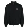Balenciaga 3b Sports Icon Tracksuit Jacket Small Fit 'black'