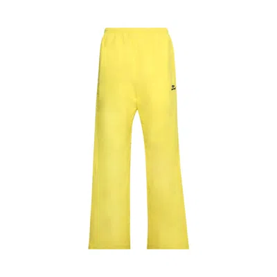 Pre-owned Balenciaga 3b Sports Icon Tracksuit Pants 'yellow'