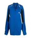Balenciaga 3b Sports Icon Tracksuit Shirt In Blue