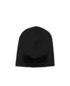 Balenciaga 3b Sports Icon Wool Eye Protection Cap In Black