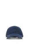 Balenciaga 3b Stencil Cap In Washedblue