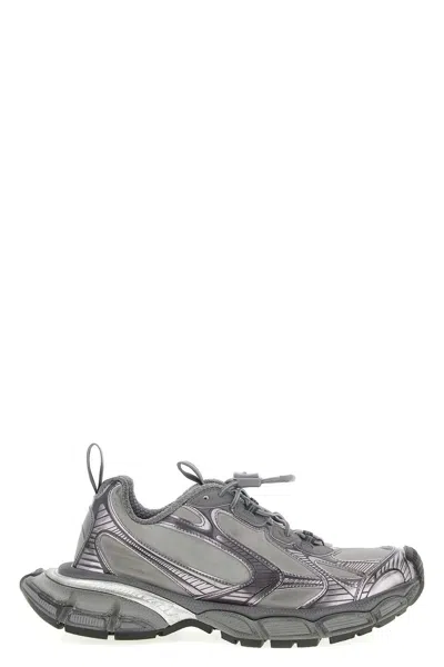 Balenciaga Men Grey Mesh And Polyurethane 3xl Sneakers In Multi