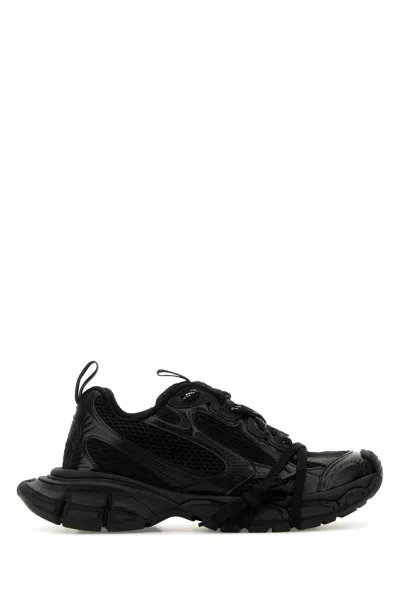 BALENCIAGA BALENCIAGA BLACK MESH AND RUBBER 3XL SNEAKERS