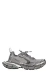 Balenciaga Men Grey Mesh And Polyurethane 3xl Sneakers In Animal Print