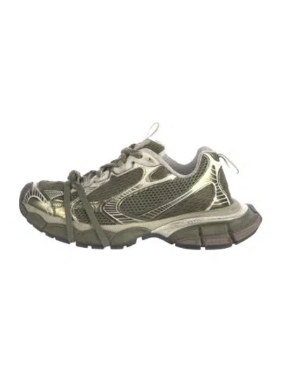 Pre-owned Balenciaga 3xl Athletic Sneakers In Green