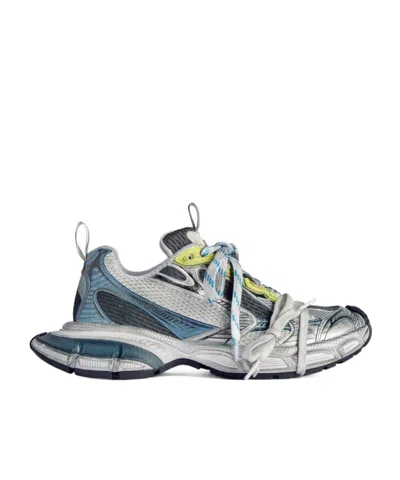 Balenciaga 3xl Chunky Mesh Sneakers In Blue
