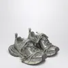 Balenciaga 3xl Eggshell Coloured Mesh And Polyurethane Sneaker Women In Multi