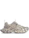 Balenciaga Men's 3xl Extreme Lace Sneakers In 白色