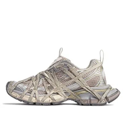 BALENCIAGA BALENCIAGA 3XL EXTREME LACE SNEAKERS 'LIGHT BEIGE MESH AND POLYURETHANE'