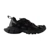 Balenciaga 3xl Extreme Laces Sneakers In Black