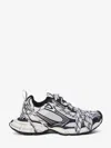 Balenciaga 3xl Extreme Laces Mesh Sneakers In White