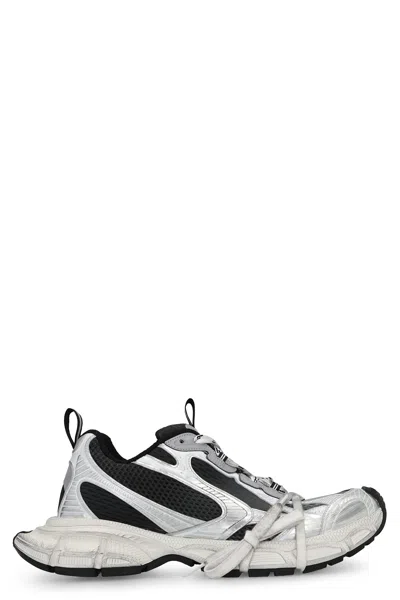 Balenciaga Multicolor Mesh And Rubber 3xl Gradient Sneakers In Gray