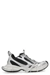 Balenciaga Men Multicolor Mesh And Rubber 3xl Gradient Sneakers In Grey