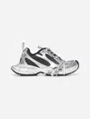 Balenciaga Men Multicolor Mesh And Rubber 3xl Gradient Sneakers