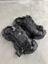 Balenciaga 3xl Lace Mule In Black