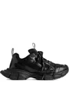 Balenciaga 3xl Lace-up Sneakers In Black