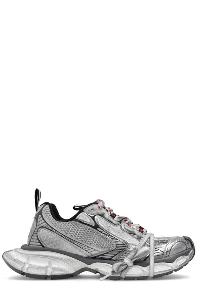 Balenciaga 3xl Lace-up Sneakers In Grey