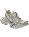 Balenciaga Multicolor Mesh And Rubber 3 Xl Sneakers In Silver