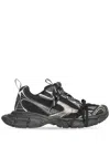 Balenciaga 3xl Mesh-panel Sneakers In 1090 -black/white