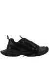 Balenciaga Men Black Mesh And Polyurethane 3xl Sneakers In Black