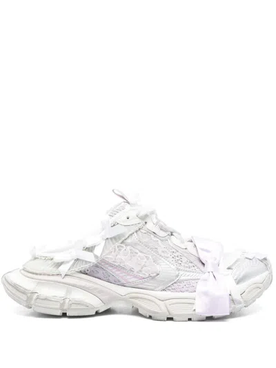 Balenciaga 3xl Mules In White