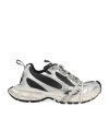 Balenciaga Men Multicolor Mesh And Rubber 3xl Gradient Sneakers In White