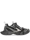 Balenciaga 3xl Panelled Sneakers In Black