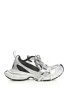 Balenciaga Multicolor Mesh And Rubber 3xl Gradient Sneakers In White