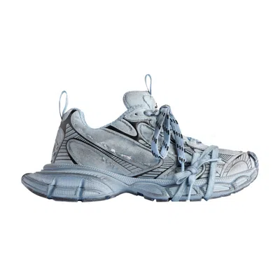 Pre-owned Balenciaga 3xl Sneaker 'worn-out - Light Blue' | Men's Size 39