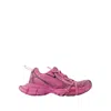 Balenciaga Pink 3xl Canvas Sneakers