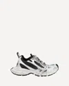 Balenciaga Men Multicolor Mesh And Rubber 3xl Gradient Sneakers