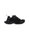 Balenciaga Black Mesh And Rubber 3 Xl Sneakers In Black