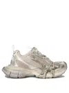 Balenciaga 3xl Low-top Mesh Sneakers In Neutral