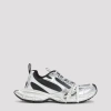 Balenciaga 3xl White Low Top Sneakers With Logo Detail In Tech Fabric Man In Multi