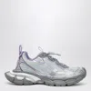 Balenciaga Sneakers Chunky Sole Mesh Panels Pull Tab In Black