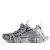 Balenciaga 3xl Sneakers ' Grey And Black Mesh And Polyurethane' In Brown