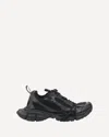 Balenciaga Men Black Mesh And Polyurethane 3xl Sneakers In Black