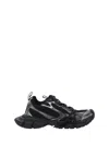 Balenciaga Men's 3xl Low-top Mesh Sneakers In Black