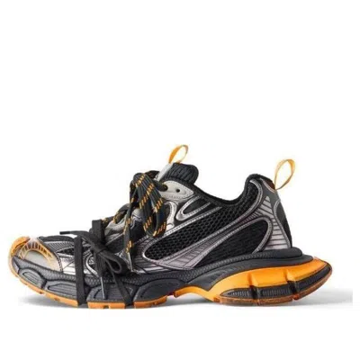 Balenciaga 3xl Sneakers 'black Orange Grey Mesh And Polyurethane'