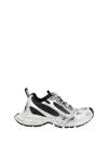 Balenciaga Men Multicolor Mesh And Rubber 3xl Gradient Sneakers In Blk/grey/white