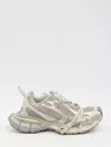 Balenciaga Eggshell Polyurethane Sneakers In Gray