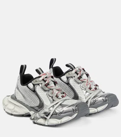 Balenciaga 3xl Sneakers In Grey/white