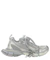 Balenciaga Worn-out Effect 3xl Mesh Sneakers Shoes In Grey